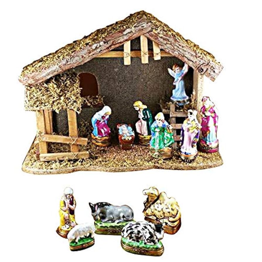 限定製産リモージュボックス　クリスマスプレゼント フランス製トリンケット 限定製産リモージュボックス クリスマスプレゼント フランス製